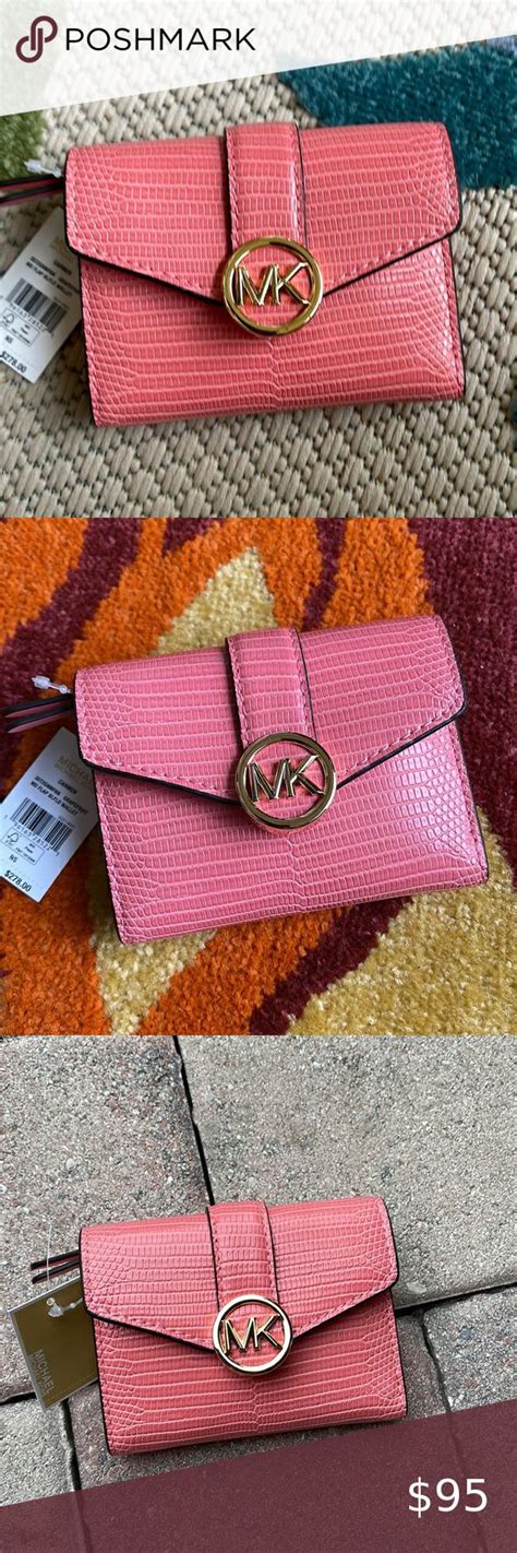 michael kors grapefruit wallet|Michael Kors Grapefruit Wallet .